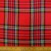 Suiting Fabric Tartan Large Red Stuart