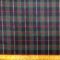 Suiting Fabric Tartan Harris Green Red