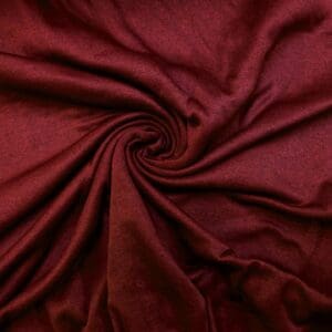 Sweatshirt Fabric Fleece Backed Marl Wine