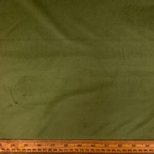 Velvet Fabric Curtaining Devonshire Lightweight Drape Velvet Olive