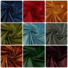 Velvet Fabric Curtaining Devonshire Lightweight Drape Velvet