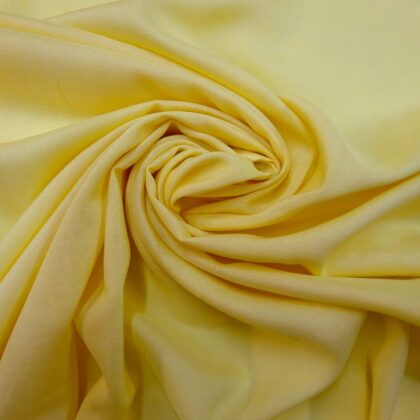 Viscose Fabric Plain Colours Lemon