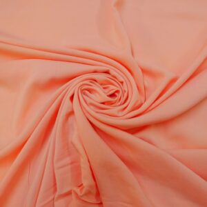 Viscose Fabric Plain Colours Peach