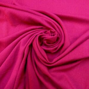 Viscose Fabric Plain Colours Cerise