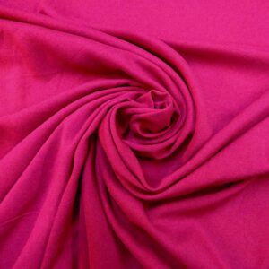 Viscose Fabric Plain Colours Cerise