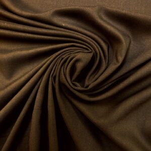 Viscose Fabric Plain Colours Brown
