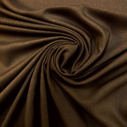 Viscose Fabric Plain Colours Brown