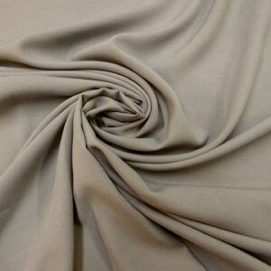 Viscose Fabric Plain Colours Silver Grey