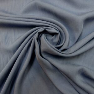 Viscose Fabric Plain Colours Air Force Grey
