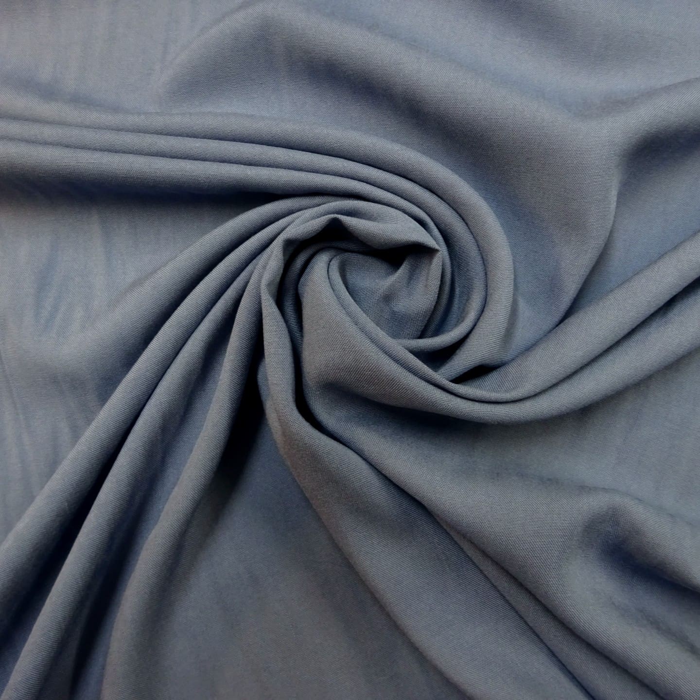 Viscose Fabric Plain Colours Air Force Grey