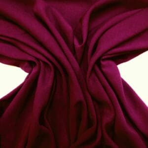 Viscose Fabric Plain Colours Plum