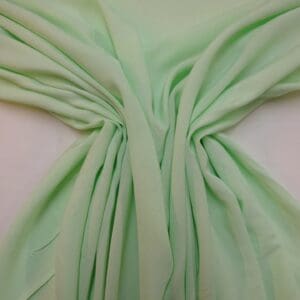 Viscose Fabric Plain Colours Mint