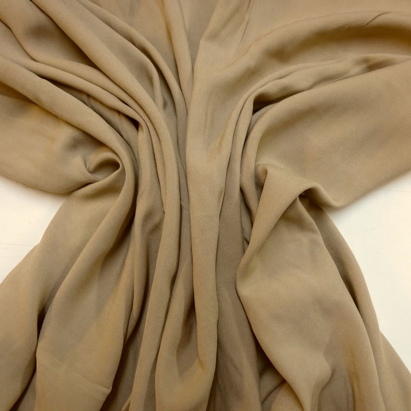Viscose Fabric Plain Colours Beige
