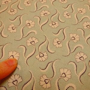 Cotton Fabric Dashwood Craft Cotton Trumpet Julip Mint