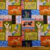 Cotton Fabric Dashwood Craft Cotton Canada Green Blue