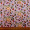 Cotton Fabric Dashwood Craft Cotton Floral Spiro Pink