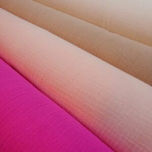 Cotton Fabric Double Gauze Plain Colours