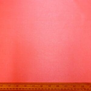 Shantung Fabric Polyester Dress Weight Coral