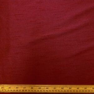 Shantung Fabric Polyester Dress Weight Wine