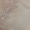 Pure Cotton Fabric Broderie Anglais Swiss Miss Ivory