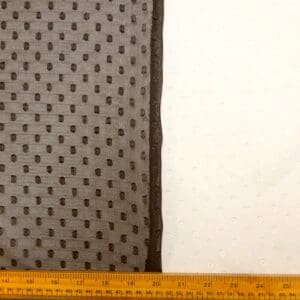 Chiffon Fabric Dobby Eyelash Spot Mamba