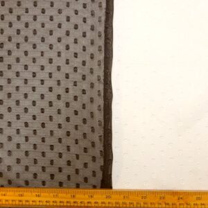 Chiffon Fabric Dobby Eyelash Spot Mamba