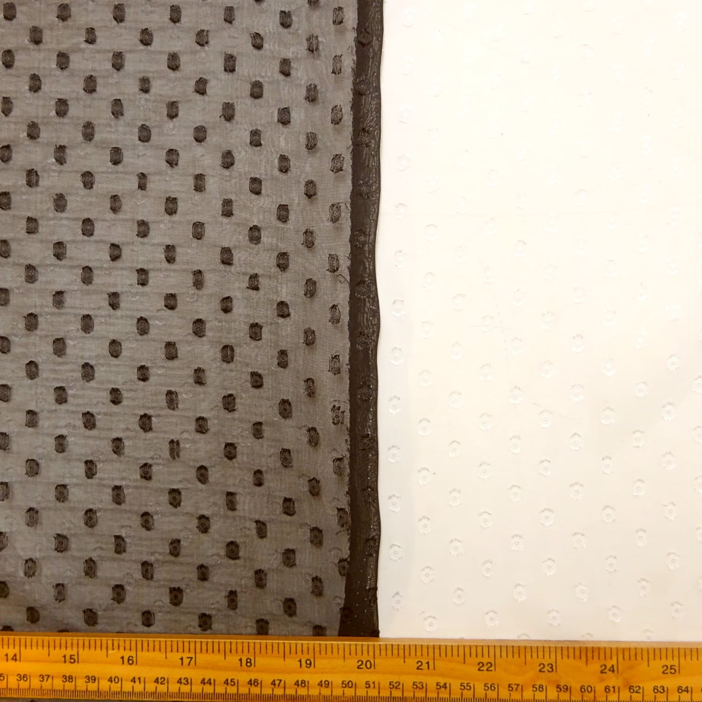 Chiffon Fabric Dobby Eyelash Spot Mamba