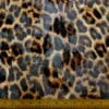 Chiffon Georgette Fabric Dixie Lynx Beige Black Copper