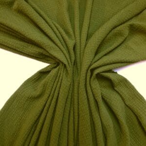 Bubble Crepe Fabric Manufacturers Quality Khaki