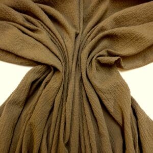 Bubble Crepe Fabric Manufacturers Quality Taupe