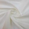 Crepe De Chine Fabric Peach Skin Finish White