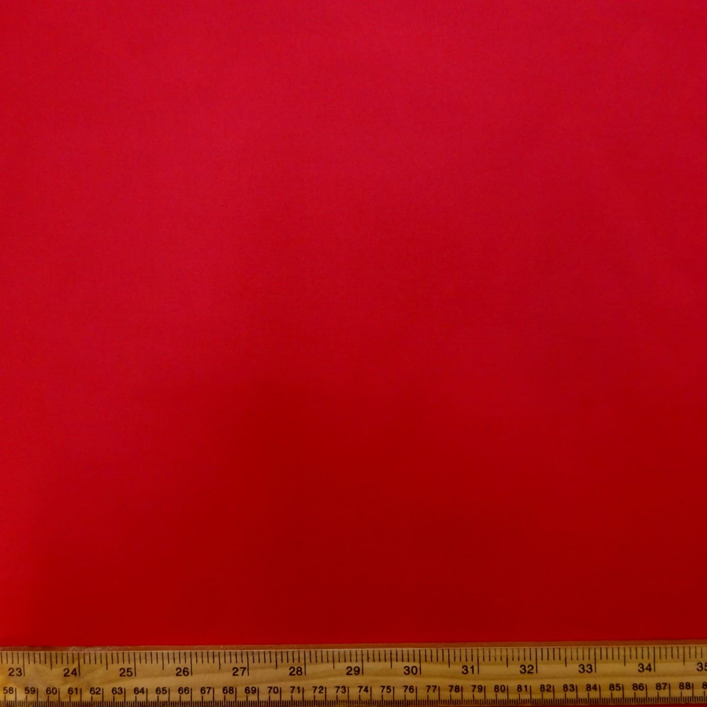 Crepe De Chine Fabric Peach Skin Finish Red