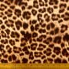 Crepe Textured Fabric With Spandex Drapey Leopards
