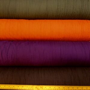 Polycotton Fabric Crinkly Wrinkly