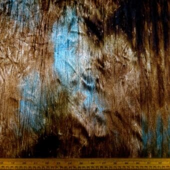 Crushed Velvet Fabric Crinkle Turquoise Coffee
