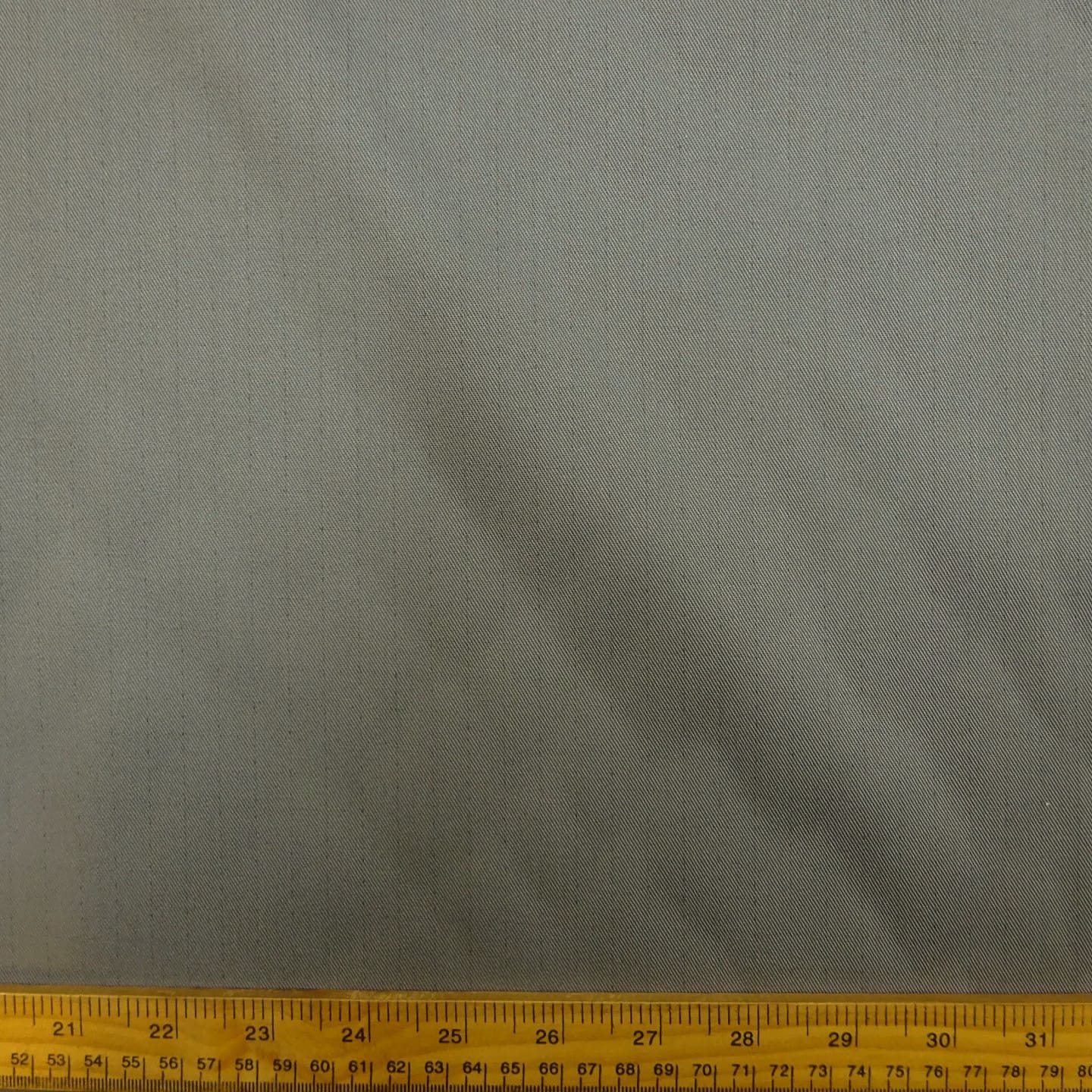 Drill Fabric Poly Cotton School Grey 2nds