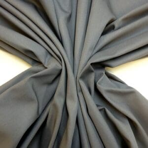Drill Fabric Poly Cotton School Grey 2nds