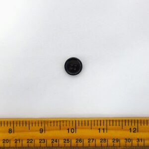Buttons 4 Hole Black G2646 Size 24 15mm