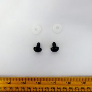 Toy Eyes 15mm Black