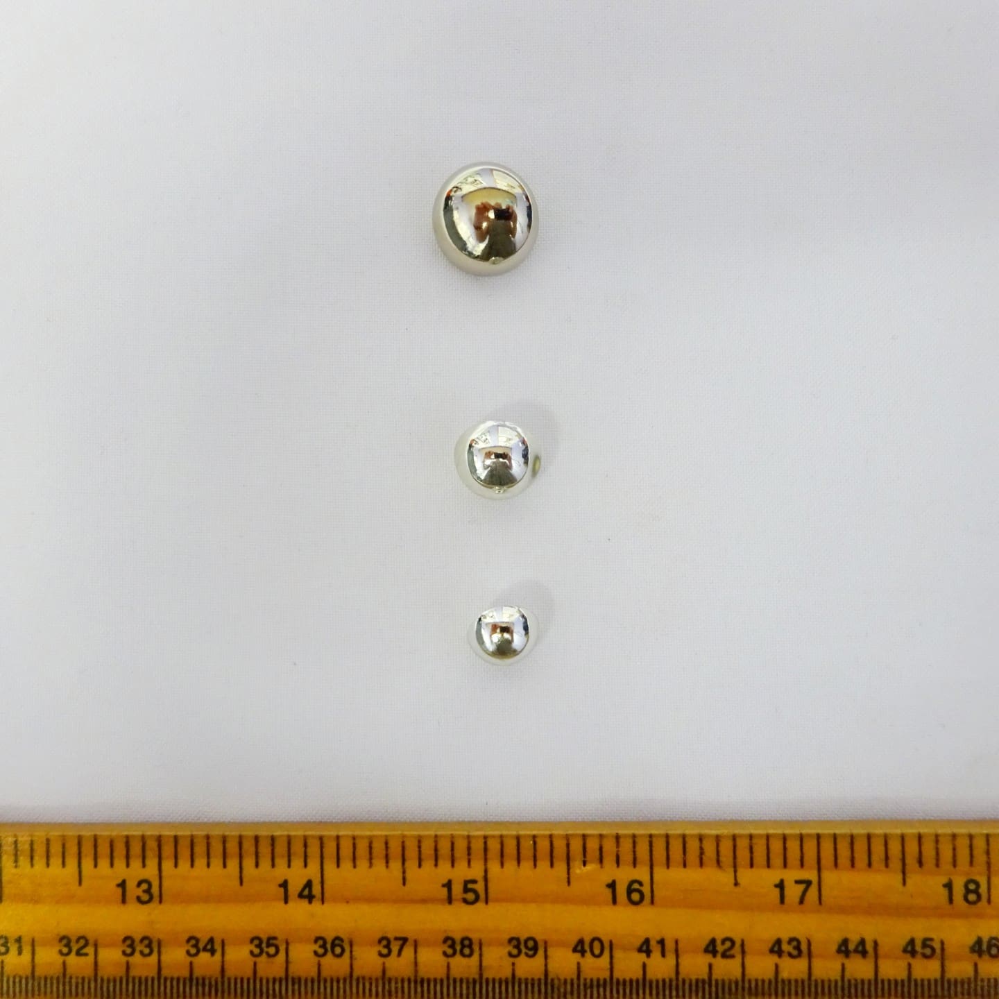 Buttons Shanked Silver Domed Code Jam