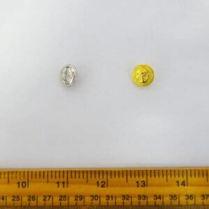 Buttons Metallic Anchor Code B5 1.5cm Wide