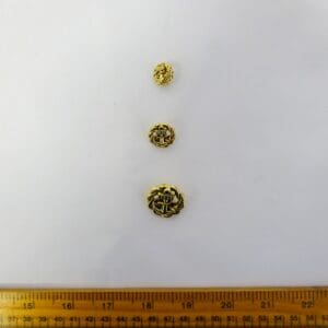 Button Shanked Rope Anchors Gold Code Jam