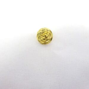 Buttons 18mm Shanked Small Rose Gold Code Jam