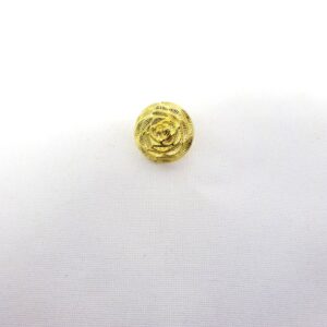 Buttons 18mm Shanked Small Rose Gold Code Jam