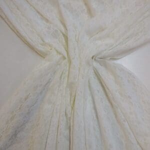 Lace Fabric Stretch Rosie Devine Ivory