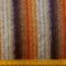 Linen With Bamboo Viscose Fabric Savoy Stripe Copper Beige Aubergine