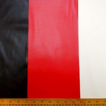 Leather Look Fabric Light Weight Pleather With Mechanical Stretch