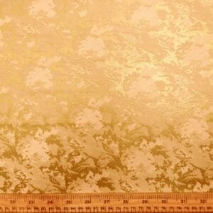 Satin Fabric Stretch Mississippi Swish Gold