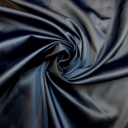 Satin Fabric Slight Stretch Dress Weight Navy