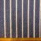 Polyester Cotton Fabric Linen Finish Denim Look Stripe